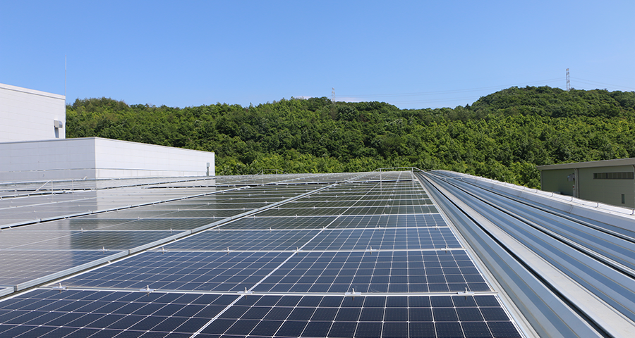 神戸物流センターにオンサイトPPAモデルによる太陽光発電設備を導入