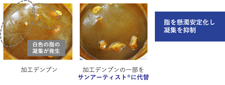 解決事例　サンアーティスト　カレー