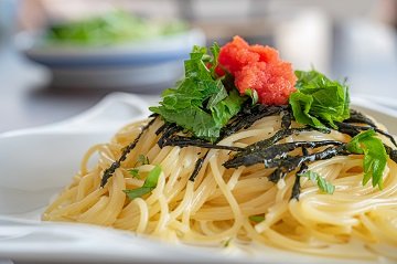 つぶつぶ食感のたらこスパゲッティ